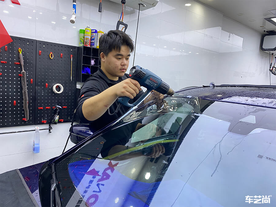 宝马5系装贴威固隔热膜怎么样？（6）