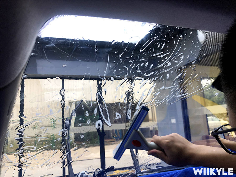 S-Smart施工WIIKYLE玻璃膜（7）