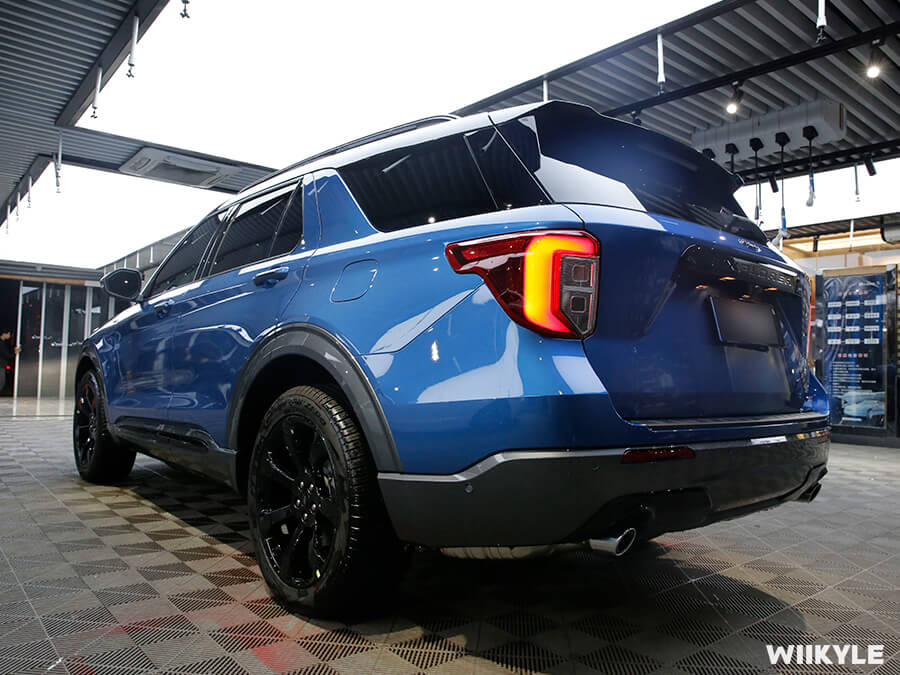 探险者施工WIIKYLE隐形车衣，效果展示（17）