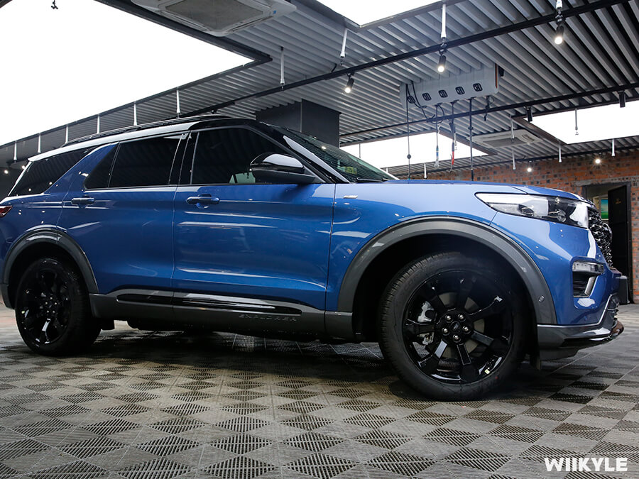 探险者施工WIIKYLE隐形车衣，效果展示（16）