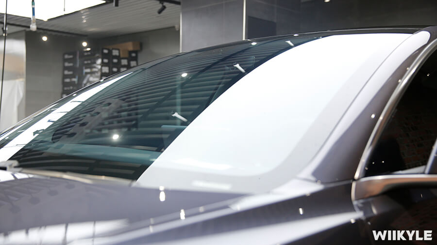 特斯拉Model 3施工WIIKYLE隔热膜，案例展示（10）