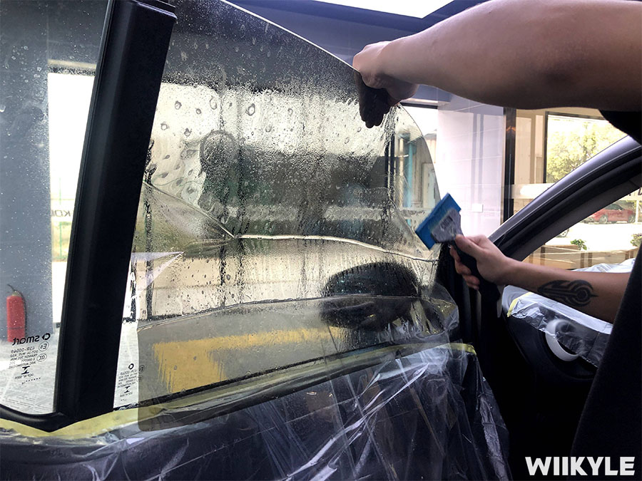 S-Smart施工WIIKYLE玻璃膜（8）