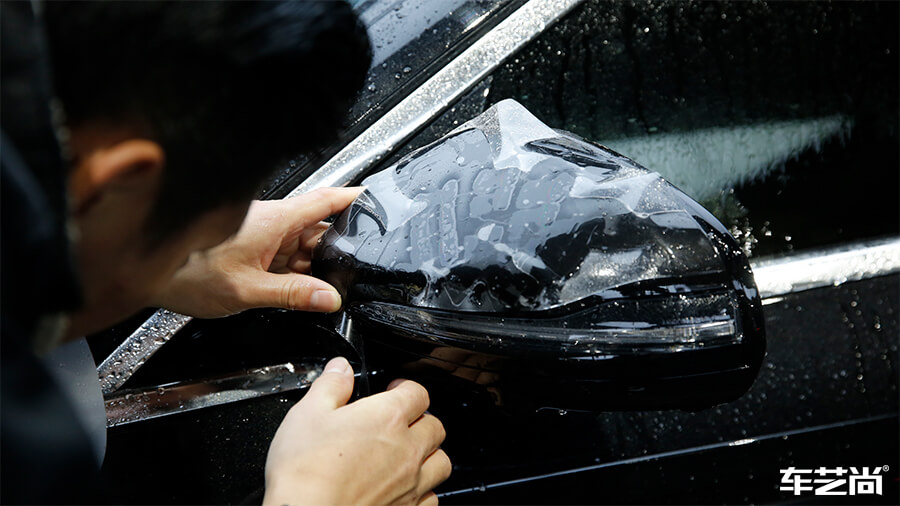 奔驰E300L装贴威固漆面保护膜案例展示（6）