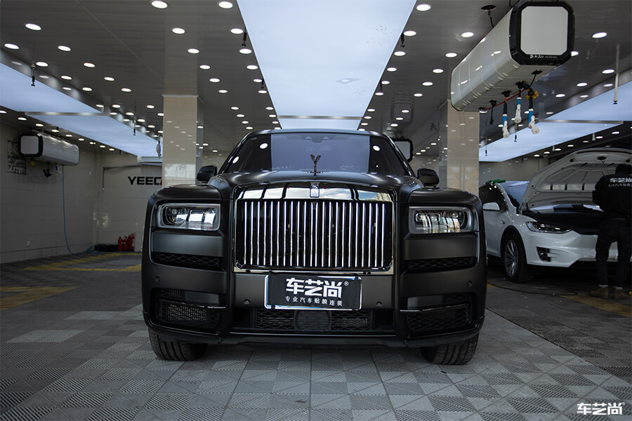 劳斯莱斯库里南装贴威固隔热膜，案例展示（17）