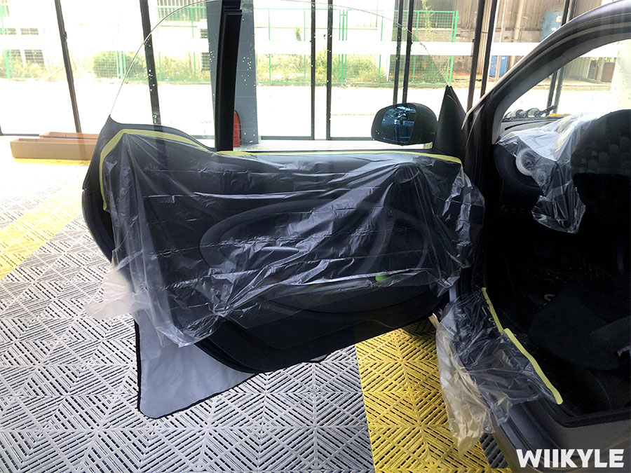 S-Smart施工WIIKYLE玻璃膜（3）