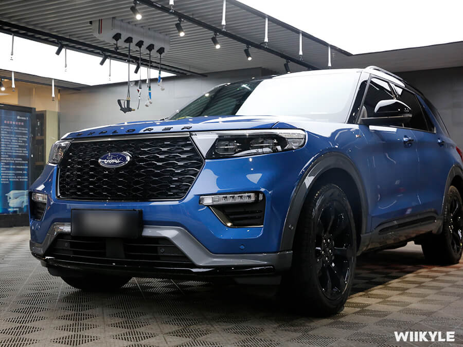 探险者施工WIIKYLE隐形车衣，效果展示（14）