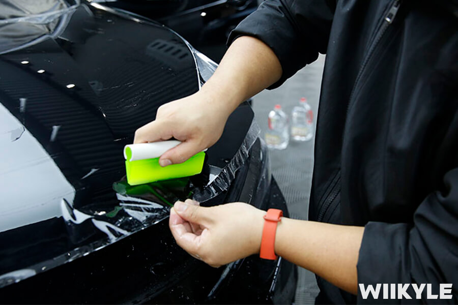 本田 皓影施工WIIKYLE隐形车衣具体流程展示（6）