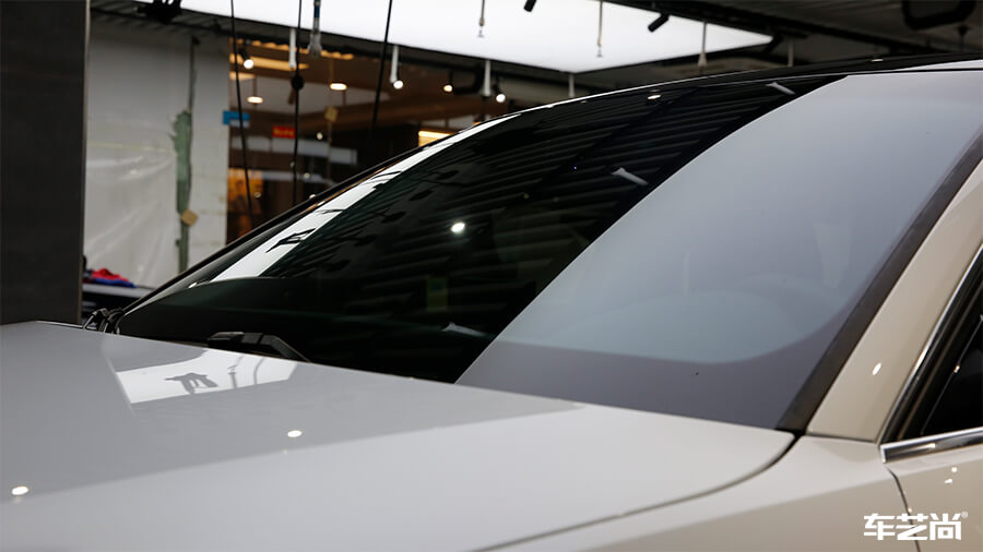 奥迪 A3装贴威固隔热膜，施工流程展示（13）