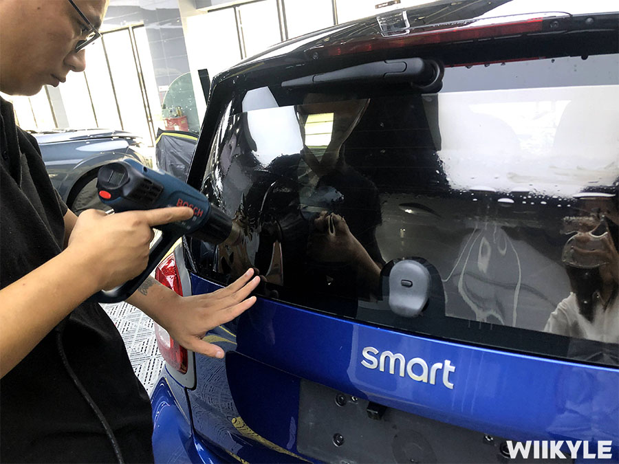S-Smart施工WIIKYLE玻璃膜（10）