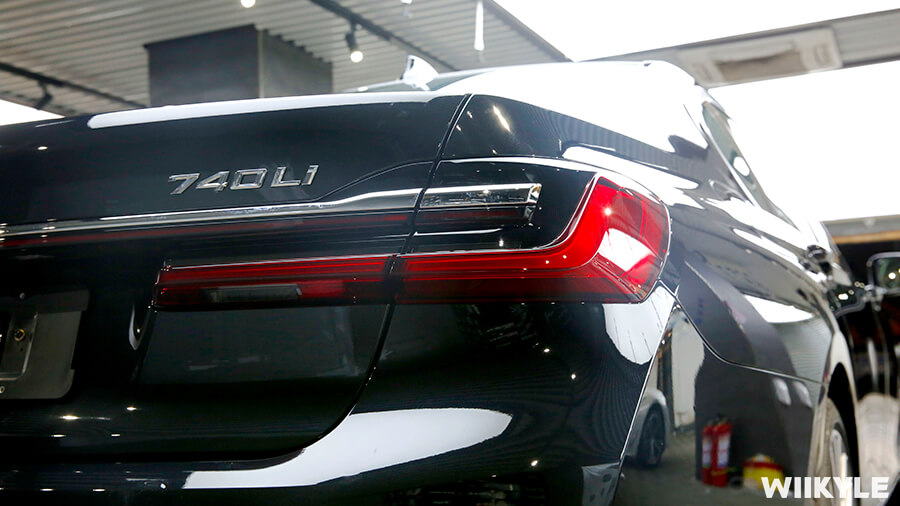 宝马7系装贴WIIKYLE玻璃膜，施工流程展示（17）