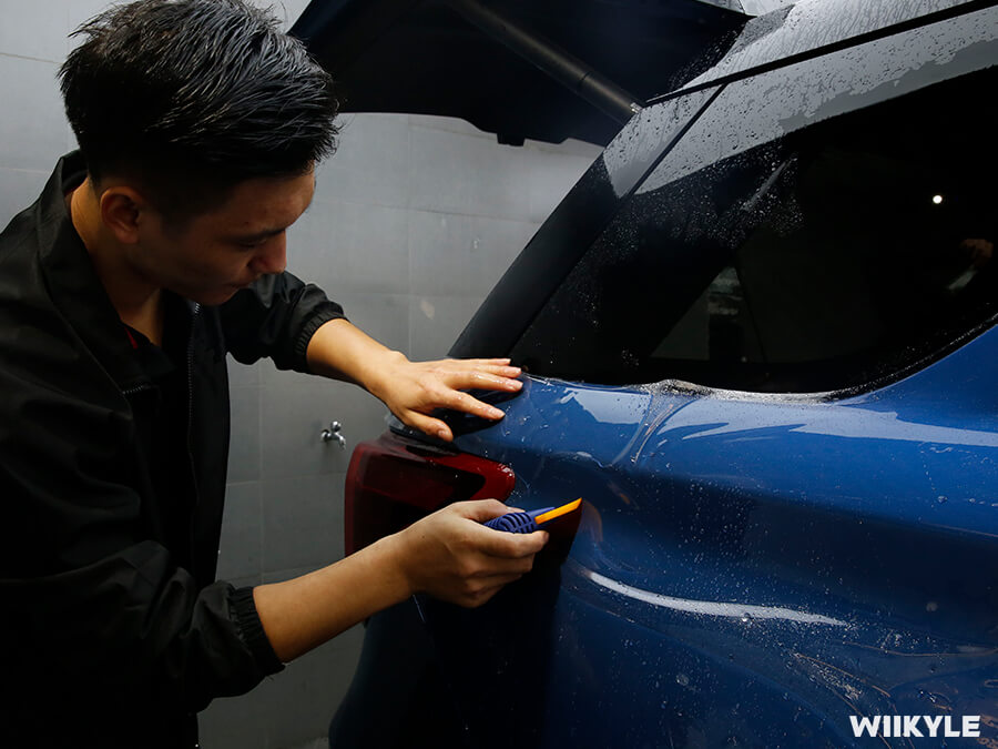 探险者施工WIIKYLE隐形车衣，效果展示（12）