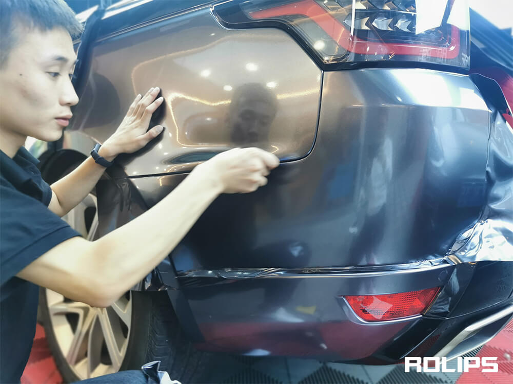 路虎揽胜改色膜施工