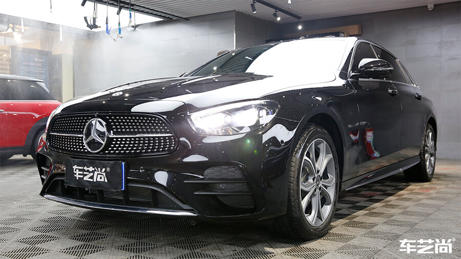 奔驰E300L装贴威固漆面保护膜案例展示（15）