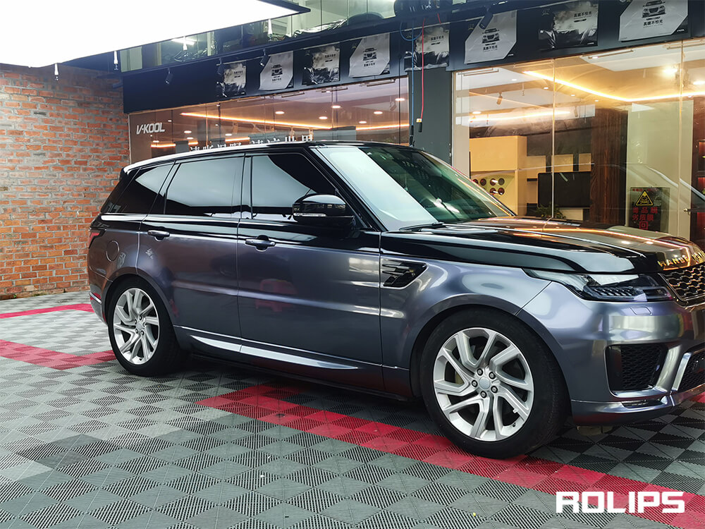 路和揽胜实贴改色膜案例~（3）