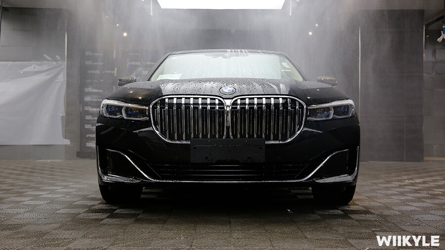 宝马7系装贴WIIKYLE玻璃膜，施工流程展示（2）