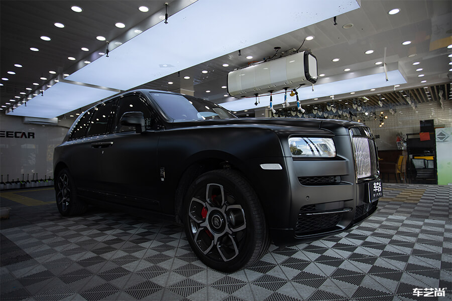 劳斯莱斯库里南装贴威固隔热膜，案例展示（18）