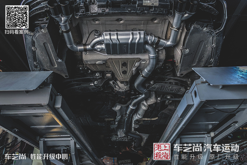 宝马新5系排气升级