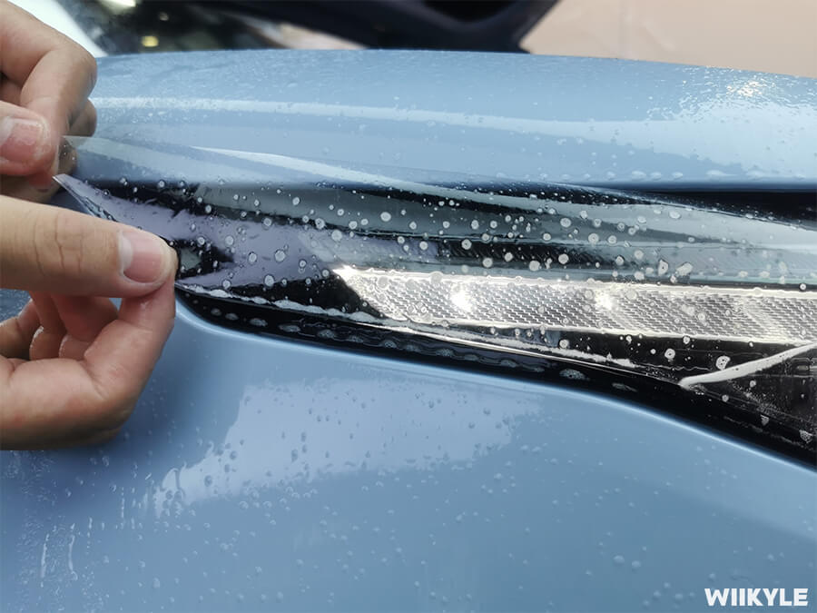 理想ONE实贴WIIKYLE玻璃膜+隐形车衣（9）