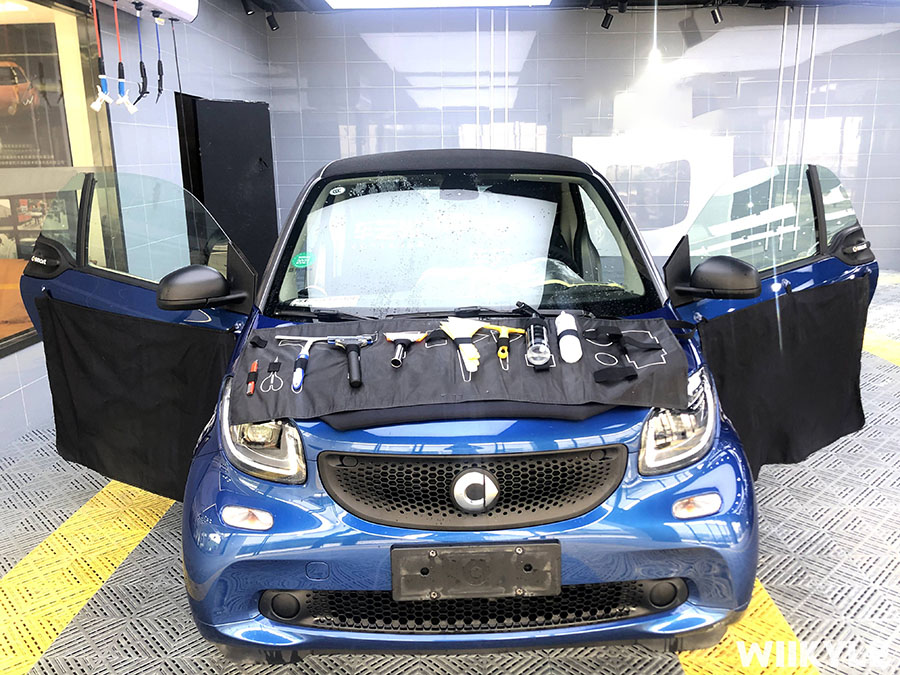 S-Smart施工WIIKYLE玻璃膜（4）