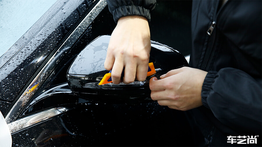 奔驰E300L装贴威固漆面保护膜案例展示（8）