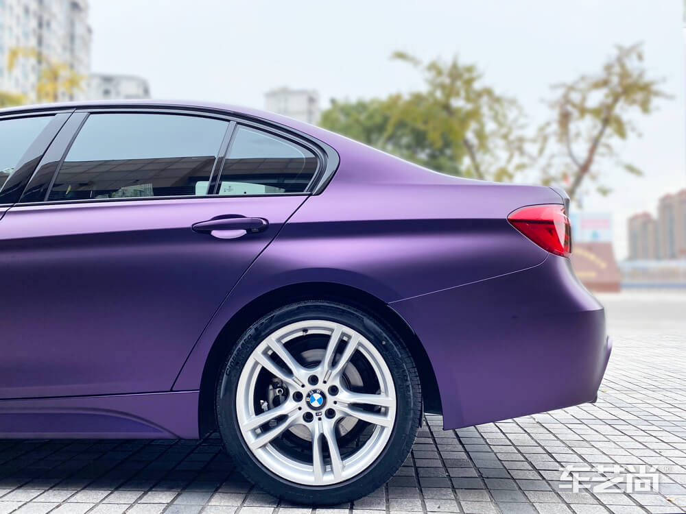 宝马三系车身改色