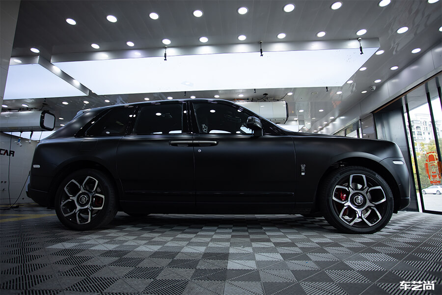 劳斯莱斯库里南装贴威固漆面保护膜，案例展示（13）