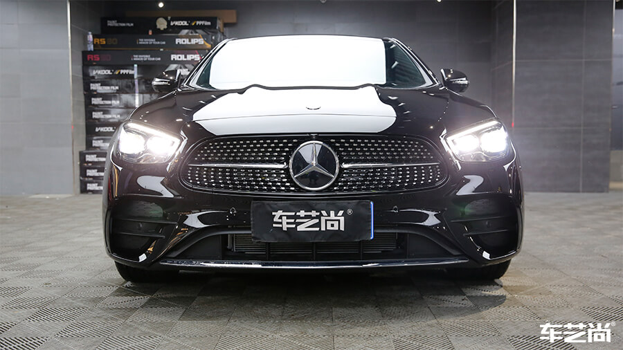 奔驰E300L装贴威固漆面保护膜案例展示（16）