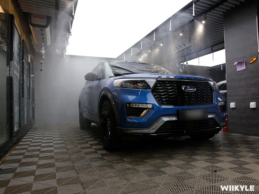 探险者施工WIIKYLE隐形车衣，效果展示（1）