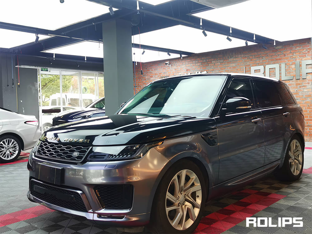 路和揽胜实贴改色膜案例~（2）