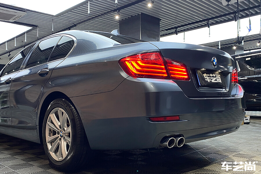 车身改色贴膜怎么样？施工流程展示（11）