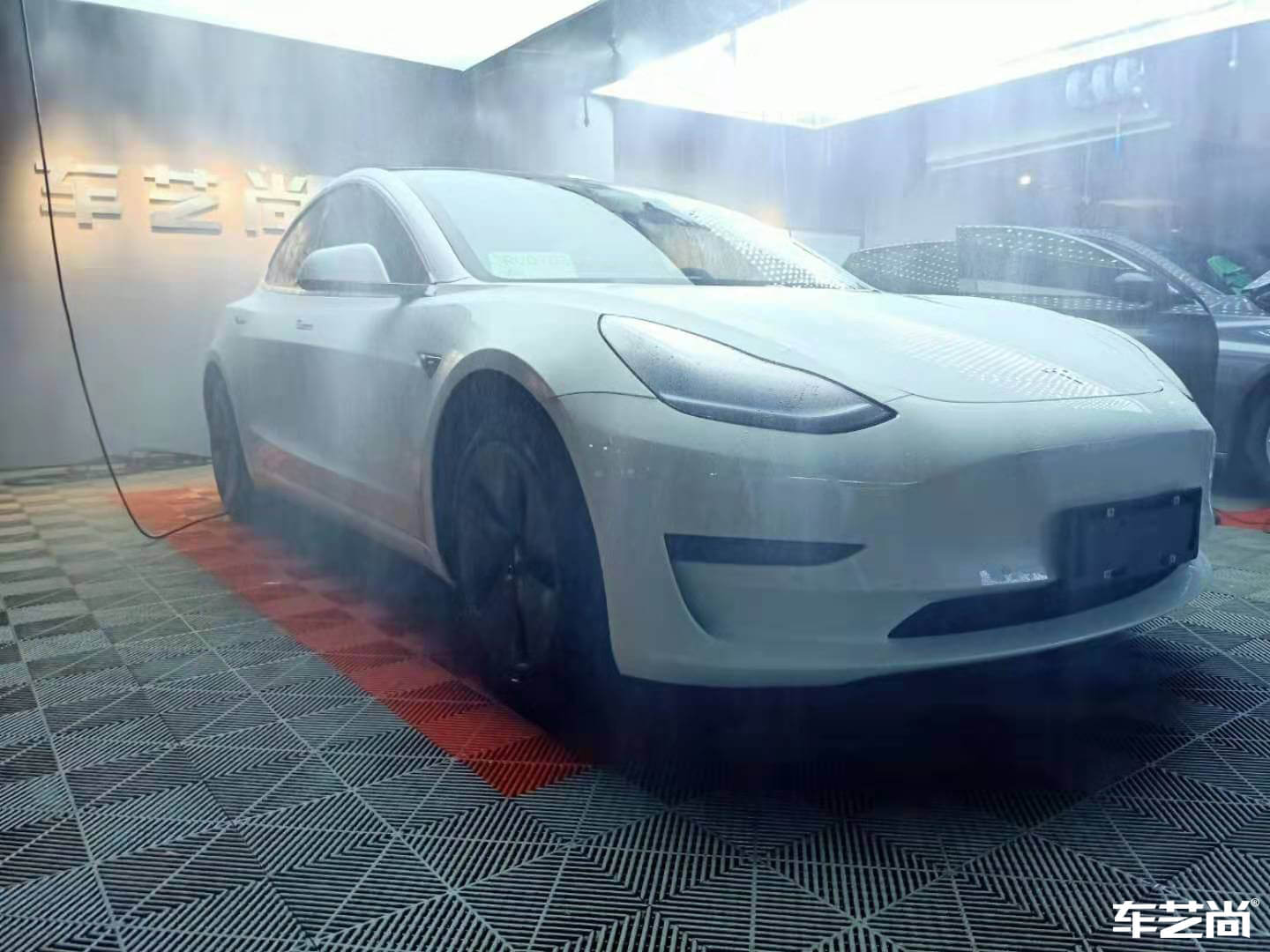 特斯拉Model 3施工威固隐形车衣，施工流程（2）