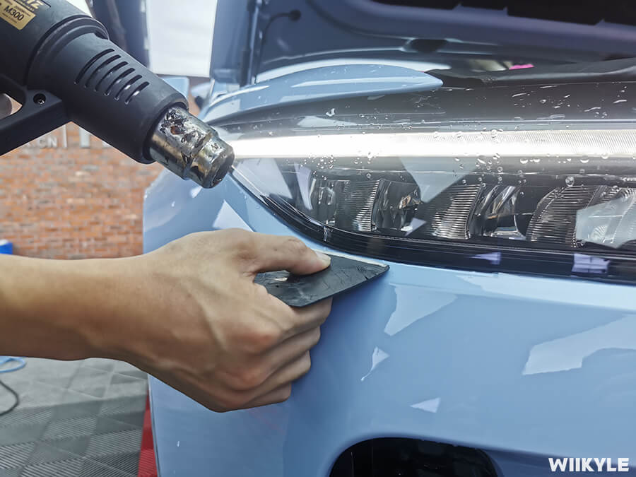 理想ONE实贴WIIKYLE玻璃膜+隐形车衣（16）