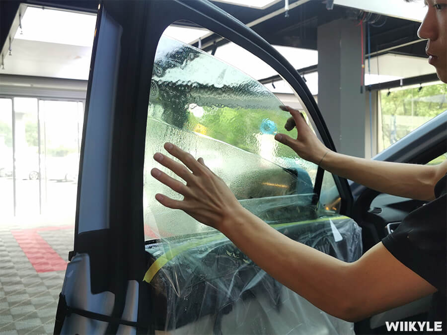 理想ONE实贴WIIKYLE玻璃膜+隐形车衣（5）