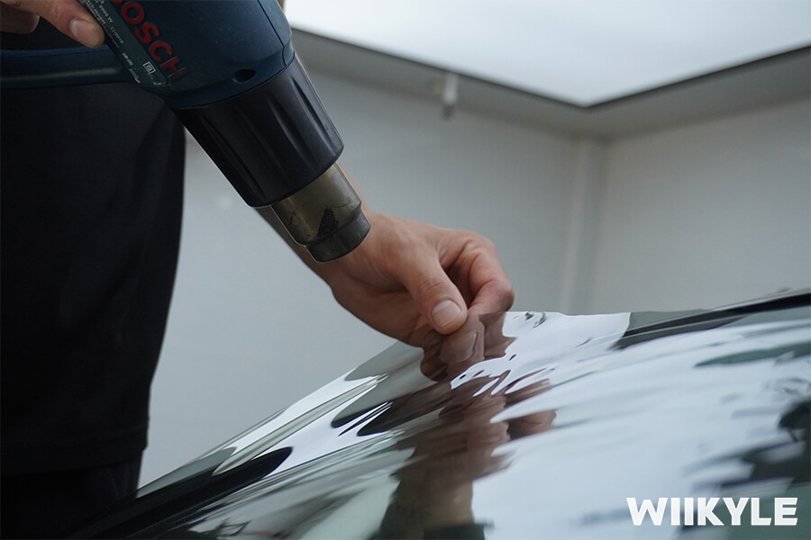宝马3系施工WIIKYLE隔热膜，展示“非一般”的保护（6）