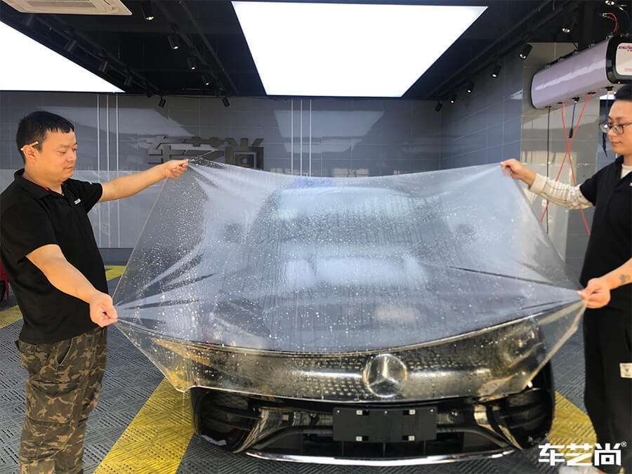 奔驰 GLC300施工ROLIPS隐形车衣案例展示（5）