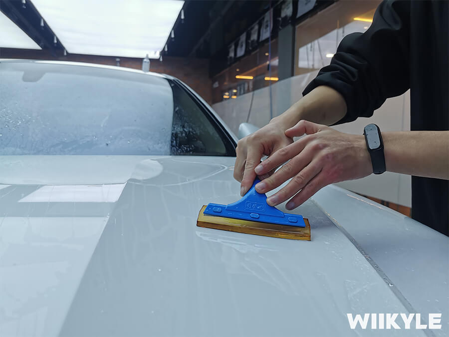 保时捷帕拉梅拉施工WIIKYLE隐形车衣（1）