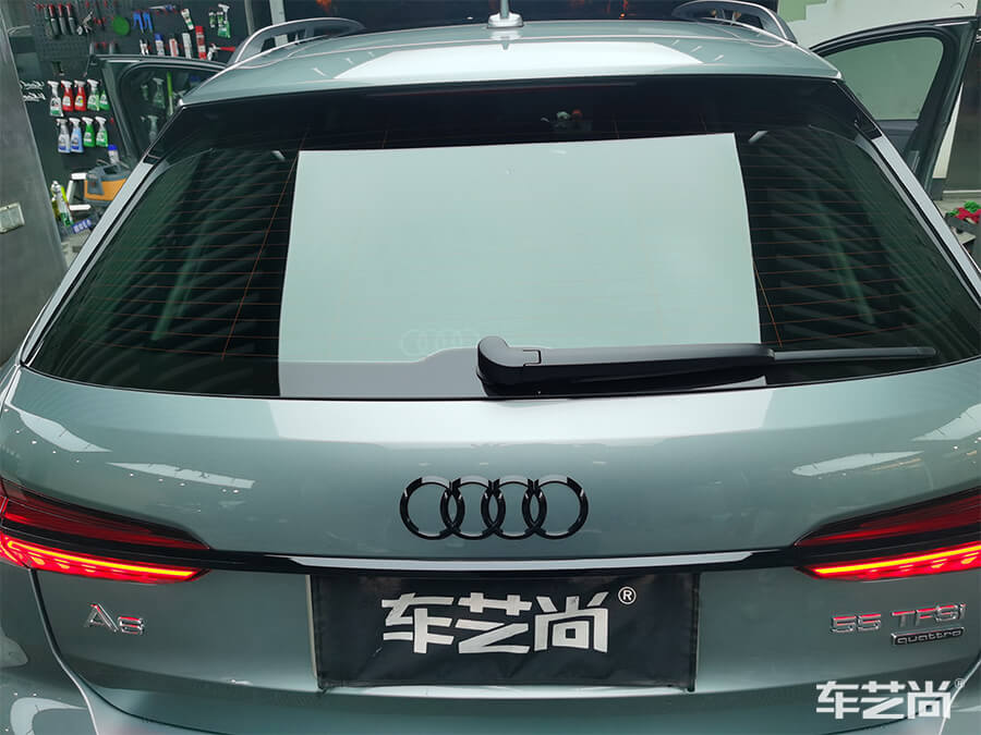 奥迪全车装贴威固隔热膜怎么样？（7）
