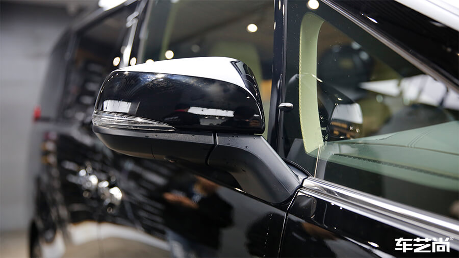 丰田埃尔法选择车艺尚，施工隐形车衣案例分享（17）