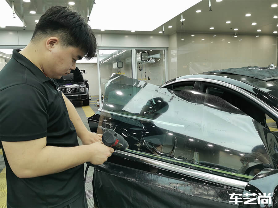 特斯拉施工威固隐形车衣案例分享，图片展示（3）