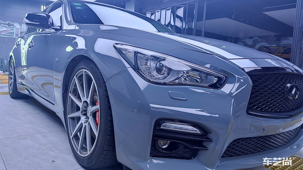 英菲尼迪为何选择车艺尚施工改色膜？（5）