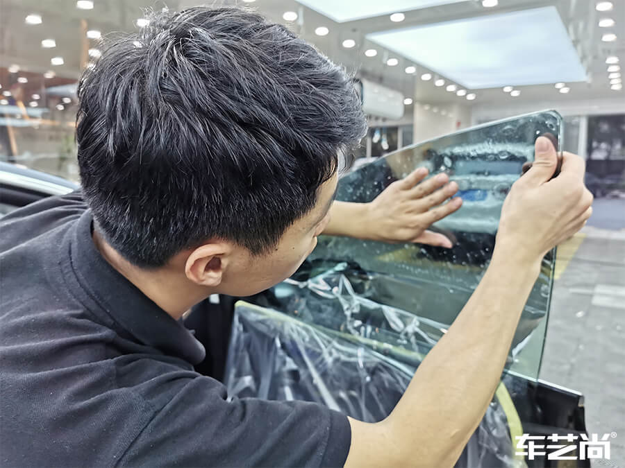 特斯拉施工威固隐形车衣案例分享，图片展示（4）