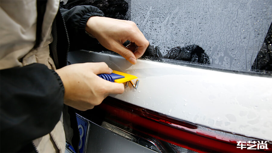 林肯 飞行家施工威固漆面保护膜案例分享（8）