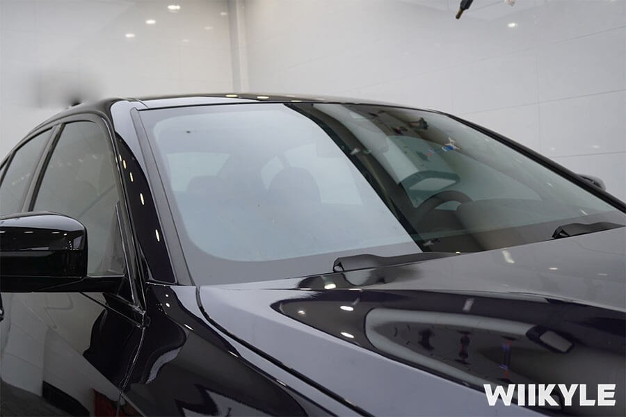 宝马3系施工WIIKYLE隔热膜，展示“非一般”的保护（13）
