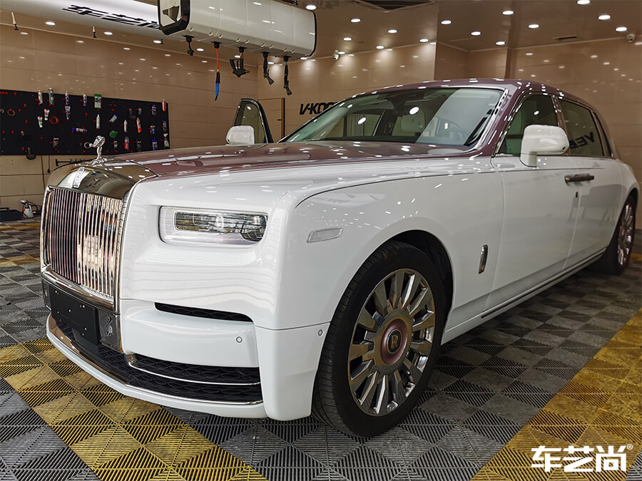 劳斯莱斯施工威固隐形车衣，流程展示（8）