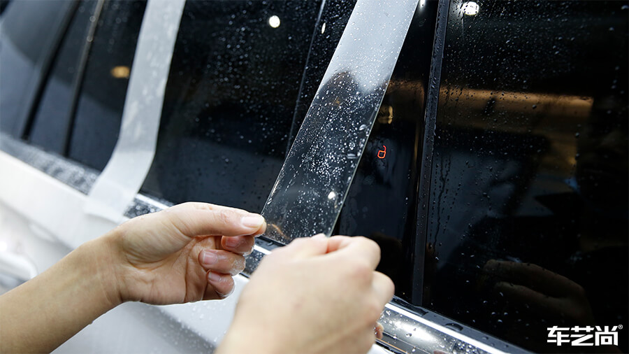 林肯 飞行家施工威固漆面保护膜案例分享（7）