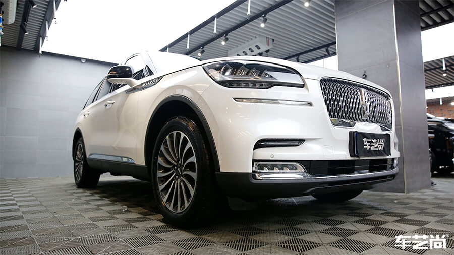 林肯 飞行家施工威固漆面保护膜案例分享（16）