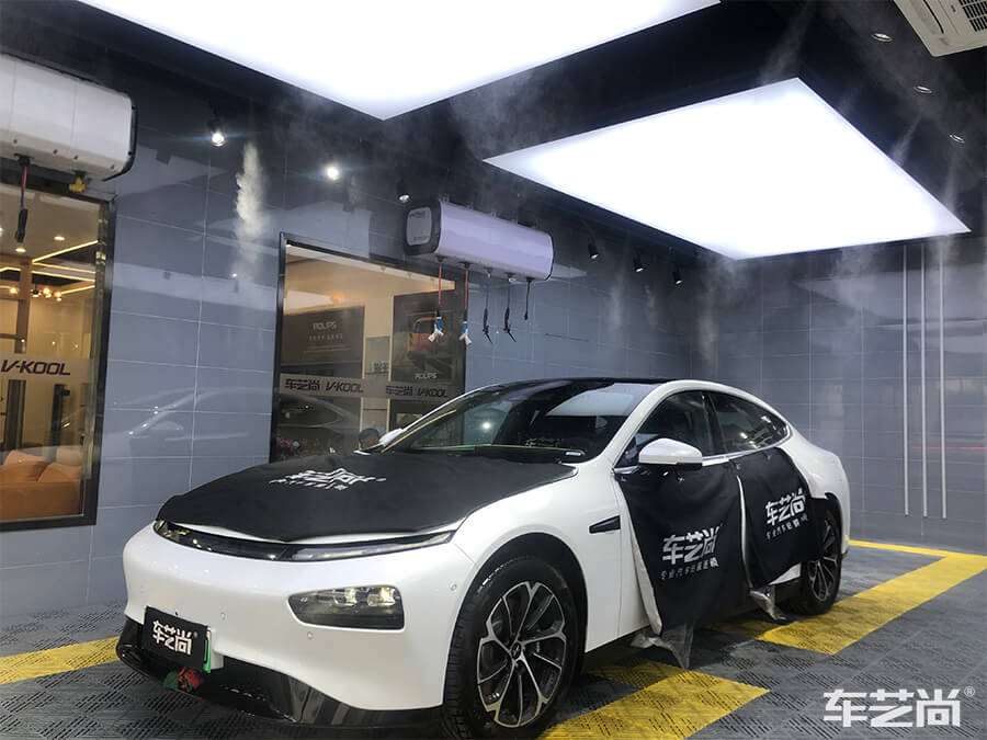 小鹏 P7极致防护，选择车艺尚施工威固隔热膜（3）