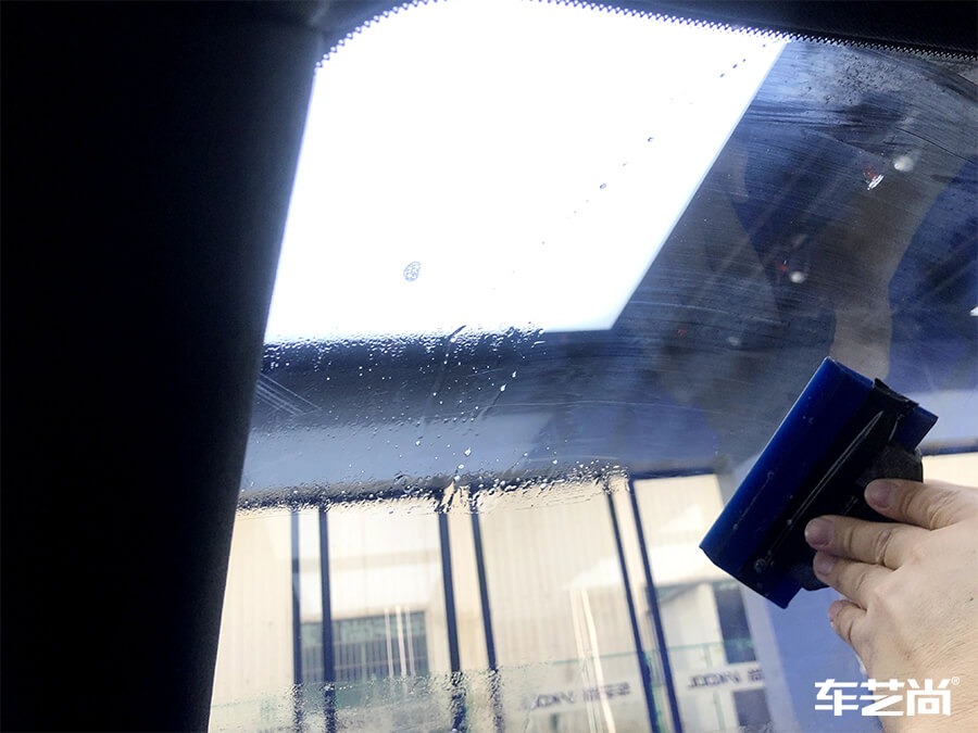 特斯拉 Model3施工Llumar（龙膜）玻璃膜展示（6）