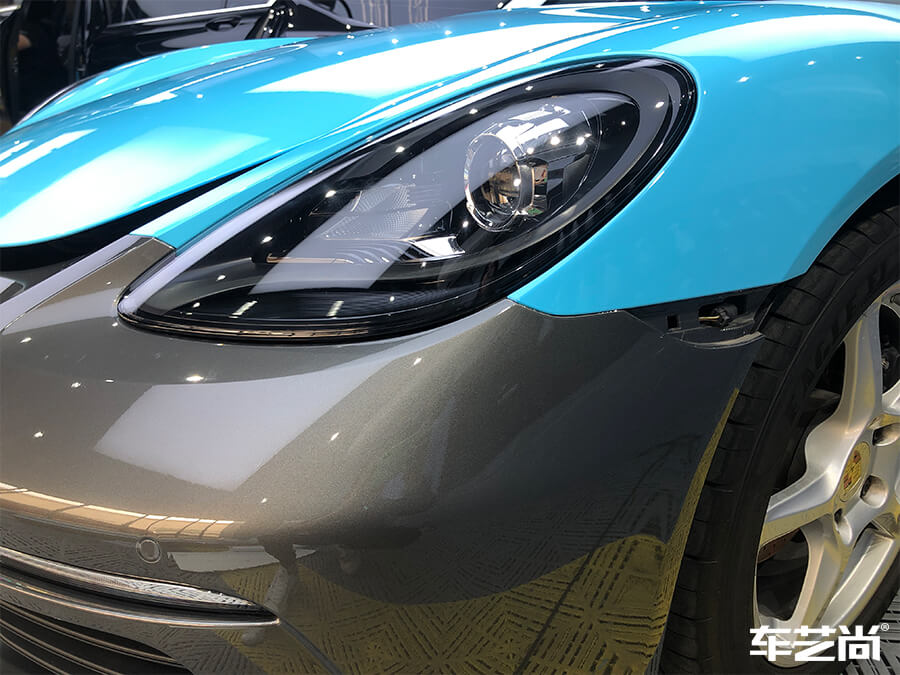 保时捷718完美“变身”，车艺尚装饰不一样的色彩（2）