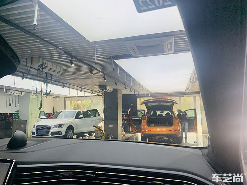 蔚来ES8施工威固隔热膜施工效果展示（图四）